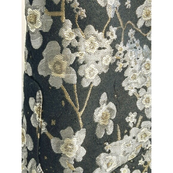 INDIGO RD Women's Bootie Size 9 Jaguard Black Silver Floral Embroidered Shoe - Picture 6 of 11